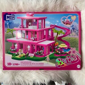 MEGA Barbie The Movie Replica Dreamhouse Building Kit (1795 Pieces)